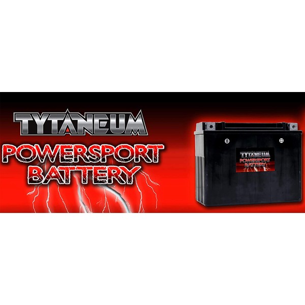 TYTANEUM Factory Activated Maintenance Free Battery YTX12-FA compatible with Honda