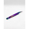 Wishbeauty Rainbow Eyelash Extension Tweezer - Professional Elbow Curved Tool