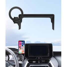 MaserWeller Car Phone Holder for Toyota Venza 2021-2024 Accessories 8-Inch Screen Fixed Clip, 360° Rotation Phone Mount Compatible with MagSafe, Cell Phone Holder That Does Not Affect Air Vent