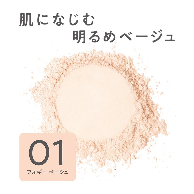 Cezanne Seamless Cover Powder 01 Foggy Beige 4.5g Face Powder