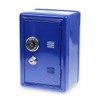 Monsterzeug Mini Safe Money Box Blue with Number Combination Mini