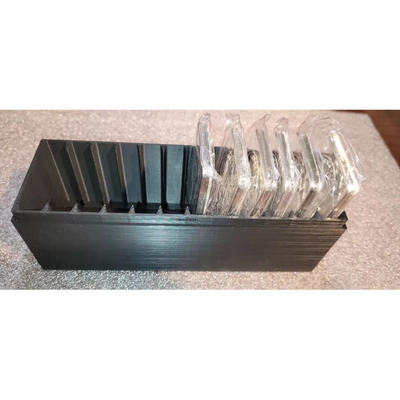 Storage Solutions 3DP XL Black Storage Box Holds 12x XL