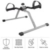 Under-Desk Stationary Bike - Indoor Below-Desk Exercise Pedal Fitness Machine