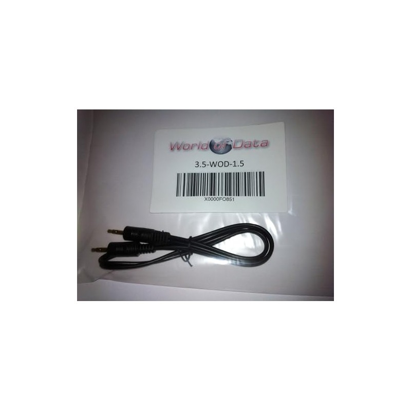 World of Data 1.5m 3.5mm Jack Cable - Premium Quality