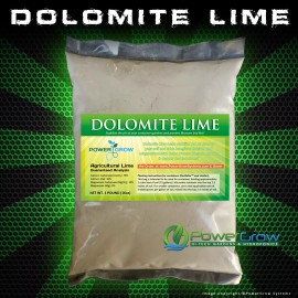 PowerGrow Systems DOLOMITE Lime - Garden Lime Adds Calcium and Magnesium to Soil (1 to 20 pounds) - 1 Pound of Dolomite Lime