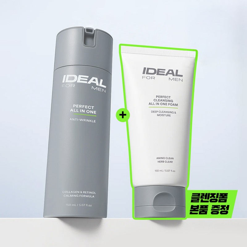 Ideal for Men Perfect All-in-One 150ml Special Set / 아이디얼포맨
