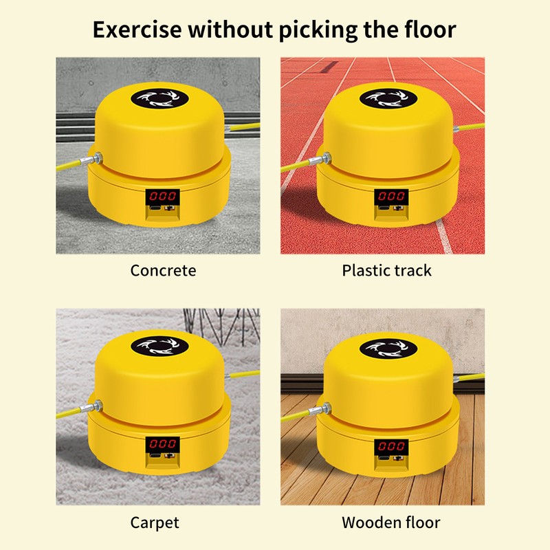 Smart Jump Rope Machine 10 Speed Adjustable Backlit LCD Screen