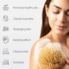 Naroa Unbleached Grass Sea Sponge Natural Exfoliating | Body Puff