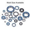 sourcing map 10pcs 6902-2RS Miniature Deep Groove Ball Bearings 15x28x7mm