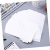 Tofficu 50Sheets Self Laminating Photo Sheets Laminating Pouches Easy to