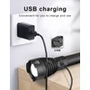 Rechargeable Flashlight High Lumens, Super Bright Handheld LED Flashlights, High