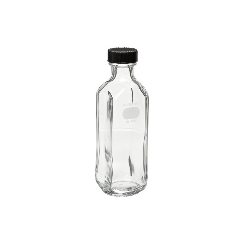Corning Pyrex Narrow Mouth Milk Dilution Bottles with Screw Cap