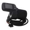 Electric Bike Meter Kit ABS LCD Display Panel Half Handle