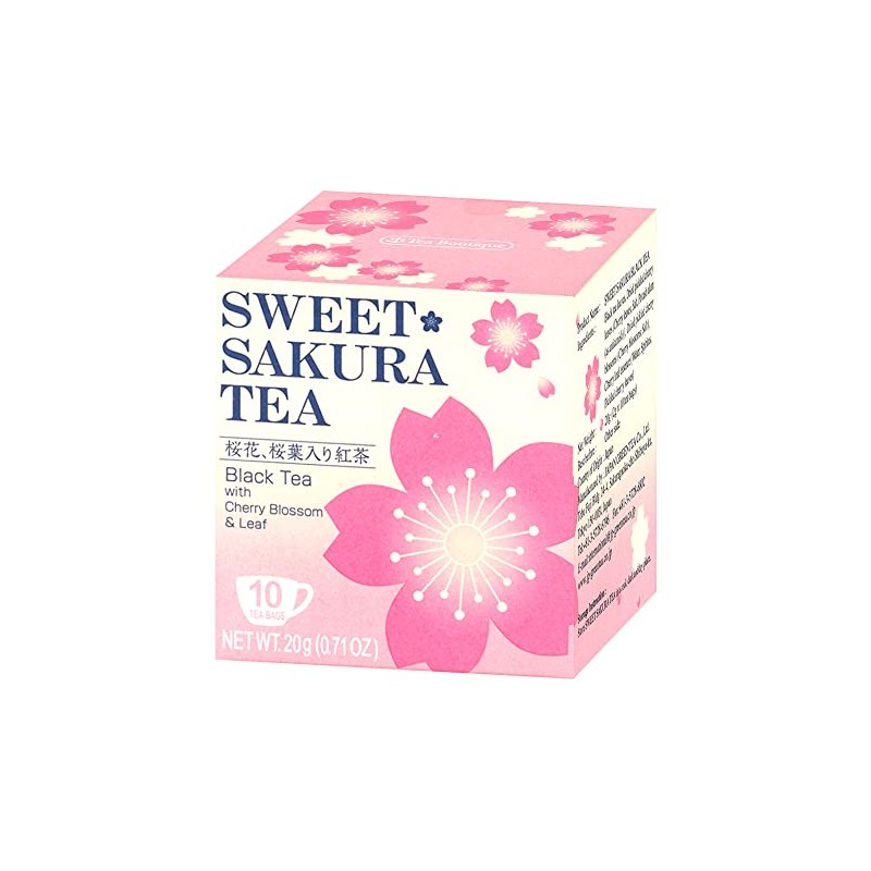 Tea Boutique Sweet Sakura Tea Black Tea With Cherry Blossom