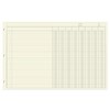 BookFactory Ledger Sheets/Large 8 Column Accounting Ledger Columnar (Eight Columns)