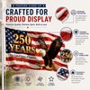American Flag Eagle Banner for Decoration – Foldable Polyester Flag