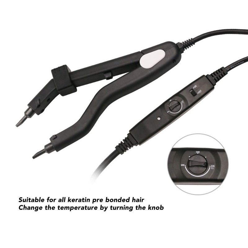 Fusion Hair Extensions Tool Professional Fusion Heat Iron Connector for