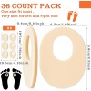 Nuanchu 36 Count Soft Foam Callus Cushions Self-Stick Waterproof Corn