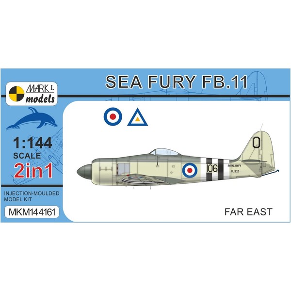 Mark 1 MKM144161 1/144 British Navy Seafury FB.11 Far East