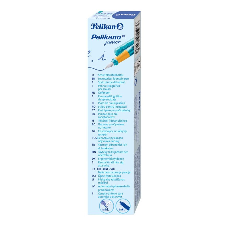 Pelikan Pelican Fountain Pen, A, Turquoise Pelicano Jr