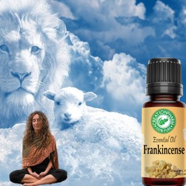 Creation Pharm Frankincense Essential Oil 100% Pure & Natural – Boswellia Aromatherapy Oil – 15 ml (.5 oz)
