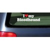 I Love My Bloodhound Dog Vinyl Die Cut Decal Sticker