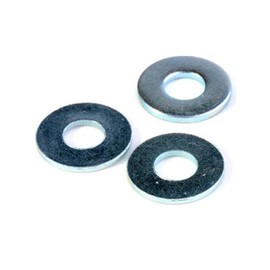 Washers M3 Galvanised Steel – DIN 9021 – Washers – U Washers – Flat Washers (Size: M3; Quantity: 50 Pieces)