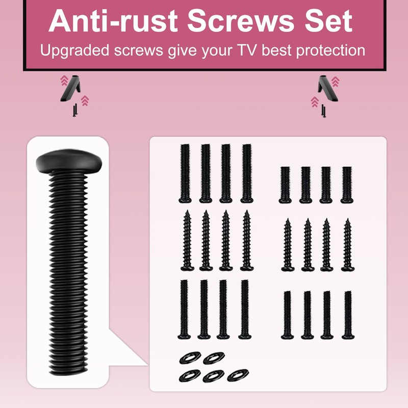 Yaotieci TV Legs Only for Onn 100012587 100012589 100012590 10012586