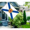 24x36 Inch Nova Scotia Flag,2x3 FT Canadian Nova Scotian Province