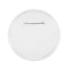 Yesland 60 Sets Acrylic Design Button - 2.36'' - Clear Badges Kit with Pin for Craft Supplies/Activities/DIY Badges