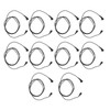 10pcs 2pin BW Hearing Aids Receiver Wire Heat Resistant Good