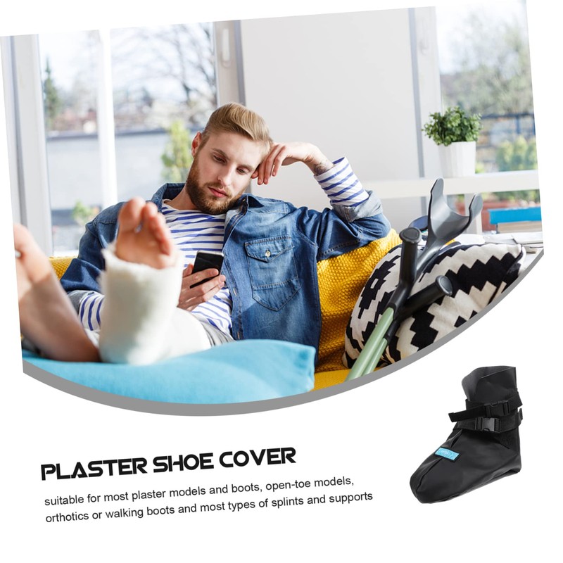 Healeved Medical Foot Cast Boot Cover Straps Comfortable Plaster Foot