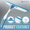 Window Squeegee Glass Cleaning Wiper Rubber Blade For Shower Screen