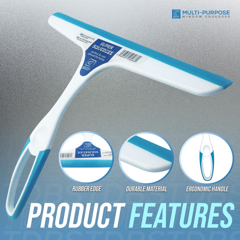 Window Squeegee Glass Cleaning Wiper Rubber Blade For Shower Screen
