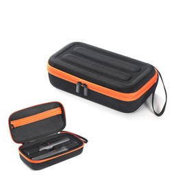 OURHZTB Microphone Case, Storage Bag, Compatible with JBL Partybox, Wireless Microphone, Portable Travel Hard Case Organizer for 1 Pair Bluetooth Microphone, Black, Storage Case, black, Storage case