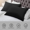 PiccoCasa Brushed Microfiber Pillowcases 2 Pack Soft Breathable Pillow Covers
