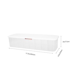 TEHAUX Cord Storage Box Multi Cable Organizer for Tidy Charging Cable Storage Desktop Cable Organizer for Efficient Use Bedroom Living Room and Office