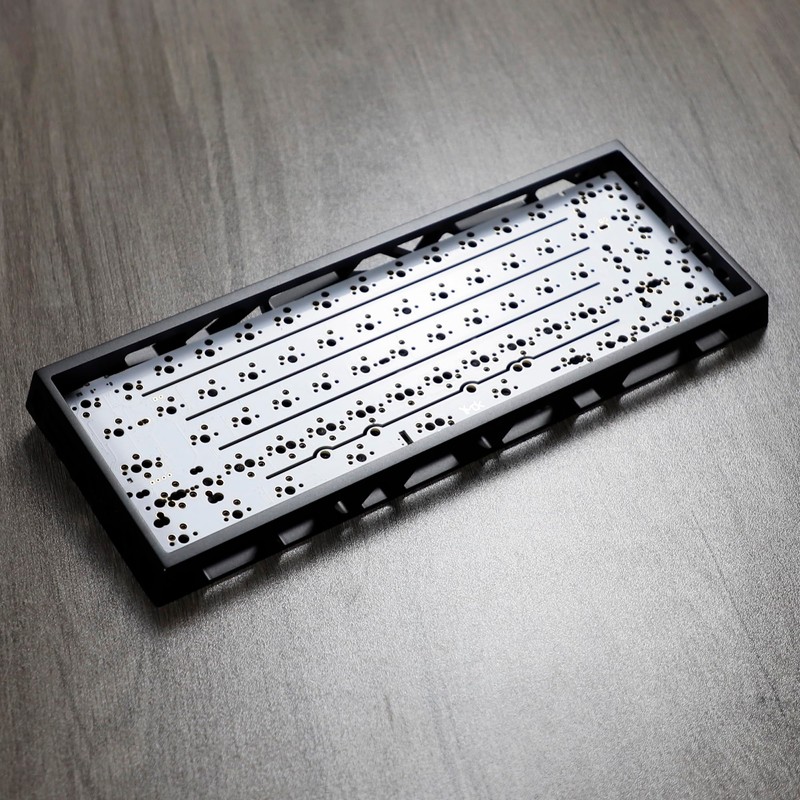 YMDK 60% Hollow60 GH60 Aluminum Case for Wooting60HE Poker2 Pok3r