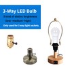 GEPLAD 6-Pack 3 Way Light Bulbs 30 70 100W Soft