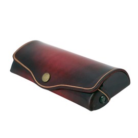 MIKA Unisex Glasses Case Rectangular Luggage Hand Luggage (Pack of 1), red, Rectangular