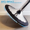 Runspich 2 PCS Bar Stool Leg Floor Protectors Ring, Silicone