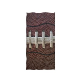 senya - Toalla de baño decorativa de libélula acuarela, toallas de mano suaves para baño, spa, gimnasio, deportes, 30 x 15 pulgadas, divertida (fútbol americano)