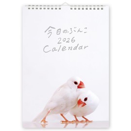 Today's Bunko Calendar A4 Wall-hanging Type 2026 Starting in January