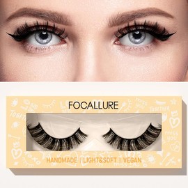 Focallure Lashes Bloom False Eyelashes-TL02 Cluster Long Thick False Eyelash Makeup Eyelash Extensions Eyelashes Extensions