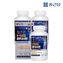 Chong Kun Dang Health 종근당 N-아세틸글루코사민(관절 및 연골건강/600mgX90정) -3병(9개월분) Jonggundang N-Acetylglucosamine (Joint and Cartilage Health / 600mg X 90 Tablets) - 3 Bottles (9-Month Supply)