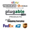 Plugable PS12-USB2B Surge Protector Power Strip with USB and 12
