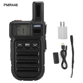 3W Mini Handheld Walkie Talkie Hand Tuning CT/DC Vibration Two Way Radio