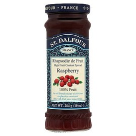 (2 Pack) - St Dalfour - Raspberry Fruit Spread | 284g | 2 PACK BUNDLE