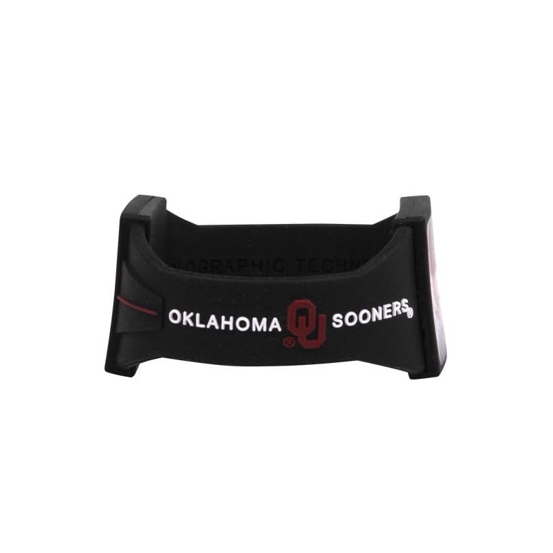 Oklahoma Sooners Black Power Force Silicone Wristband