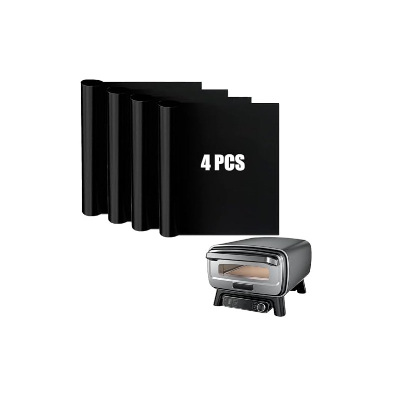 4 Pack Oven Liners for Ninja Artisan Outdoor Pizza Oven